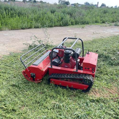 出口东南亚履带式柴油割草机山地开荒除草机自走式茶园剪草机