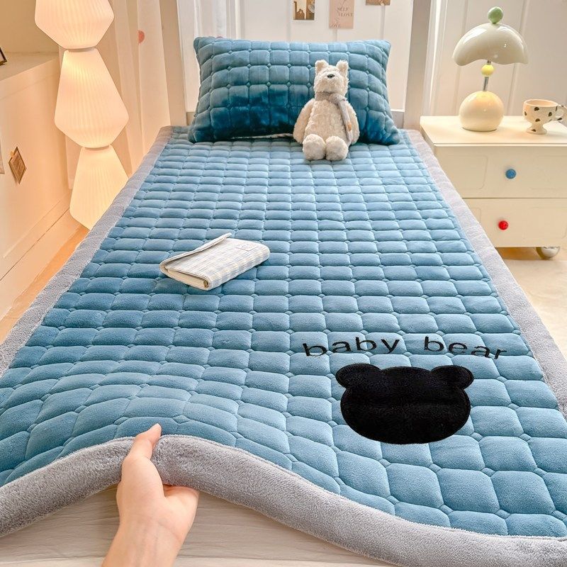 学生宿舍单人床垫卧室珊瑚绒床褥垫被毛毯冬季加绒床单,床上用品,床垫/床褥/床护垫/榻榻米床垫,淘宝优惠券,粉丝福利购,淘宝优惠卷