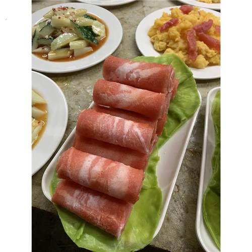 菜道具卷模型模型羊肉仿真卷假菜火锅道具食品食材仿真牛肉模型