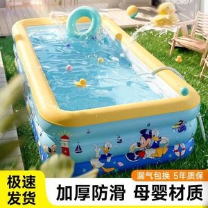 充气游泳池儿童家用大型成人户外家庭可折叠农村院子宝宝戏水池