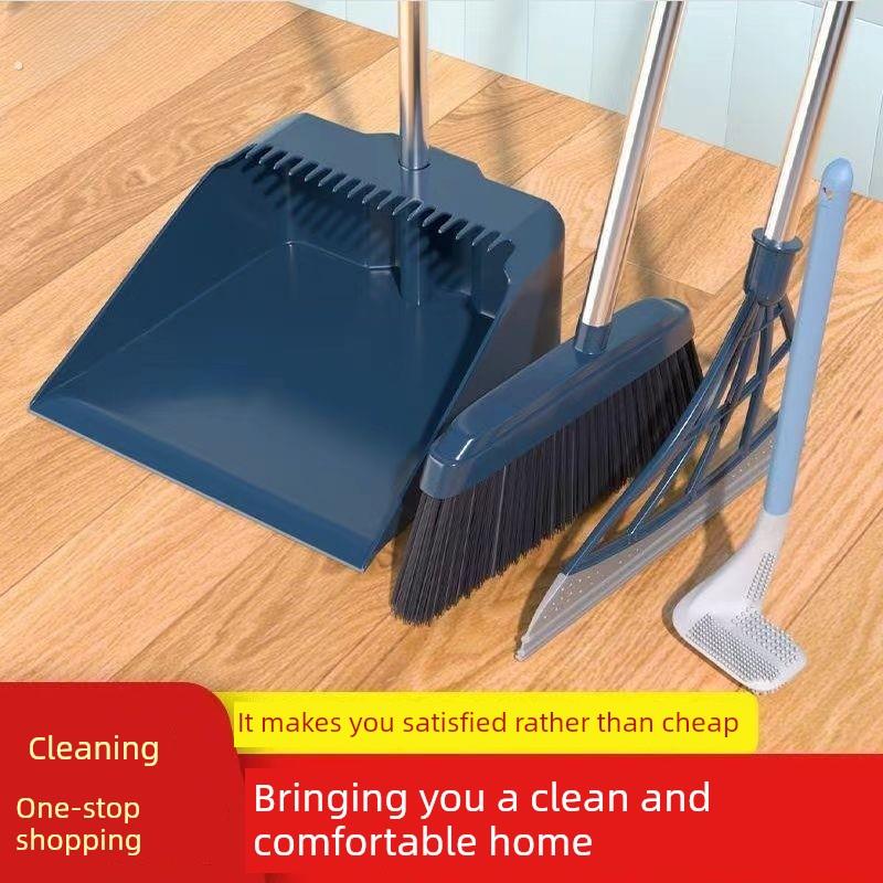 扫把套装2024新款大簸箕家用扫帚组合笤帚撮箕扫地不粘头发垃圾铲