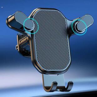 车载手机支撑架汽车万能全自动出风口支架新款导航通用手机夹子