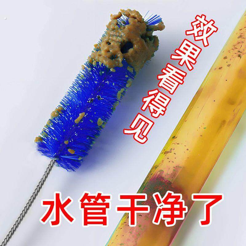 长杆水管刷清洁刷长柄双头清洁刷子手动厨房下水道清洗下水道刷子