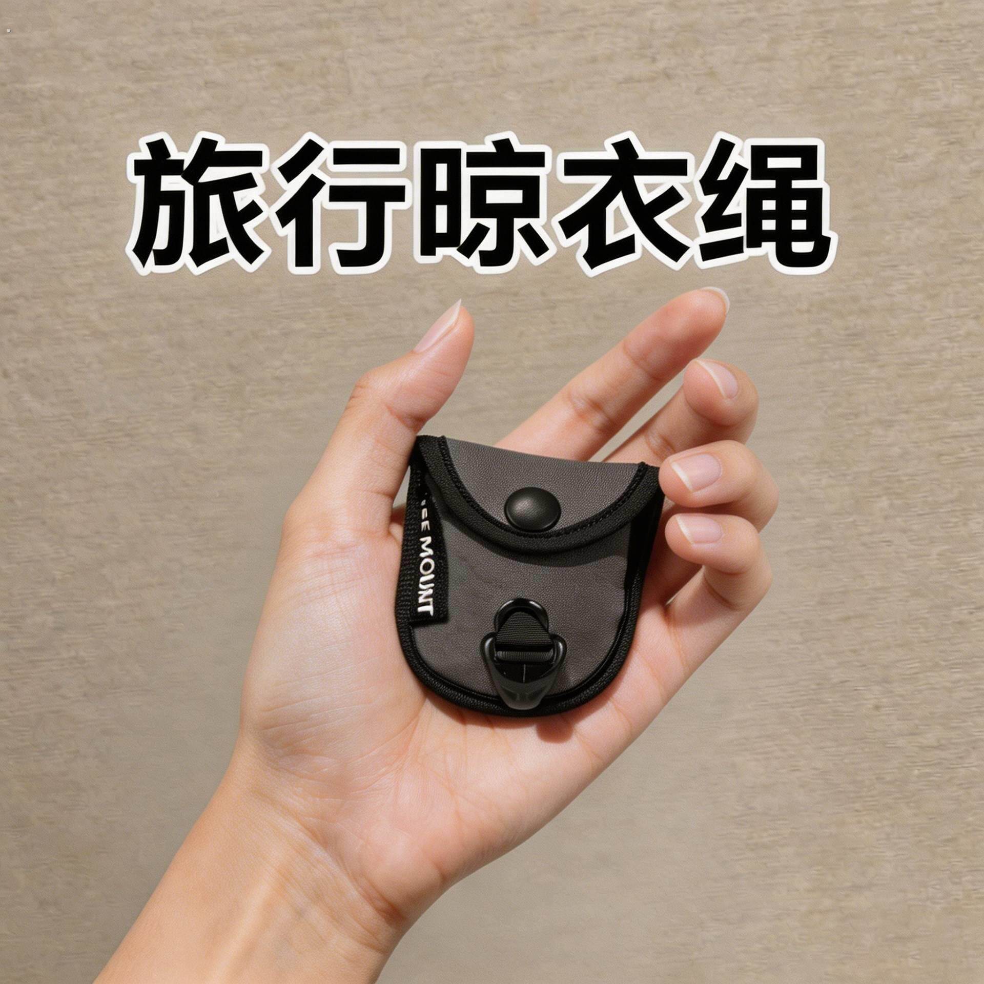 【出行好物】便携式户外晾衣绳子短期出游出差住酒店便捷神器好物