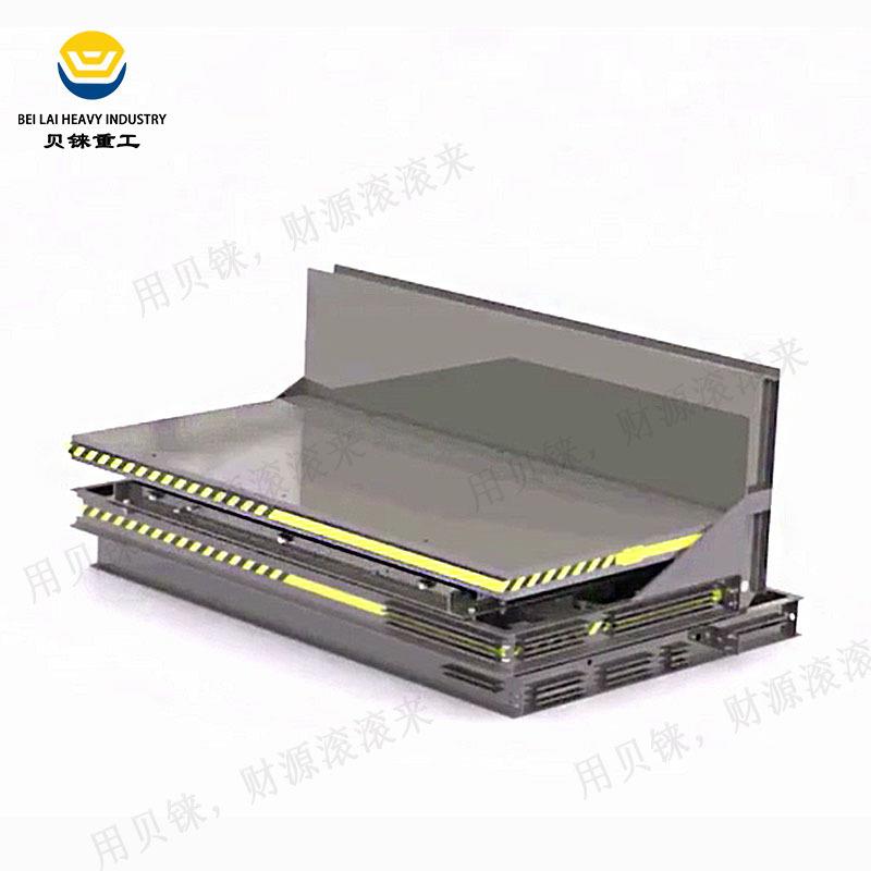 1吨电动液压升降侧翻转平台21不锈钢5吨升降自动反转倒料设备