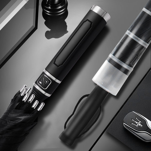 雨伞大号双人防水套长柄直柄男士车载自动汽车专用定制广告伞两用