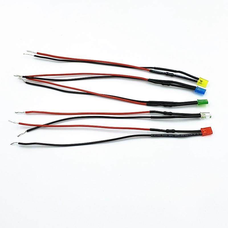 2X5X7MM方形LED发光管 小型设备电源灯珠 3V6V9V12V24V110V白色灯