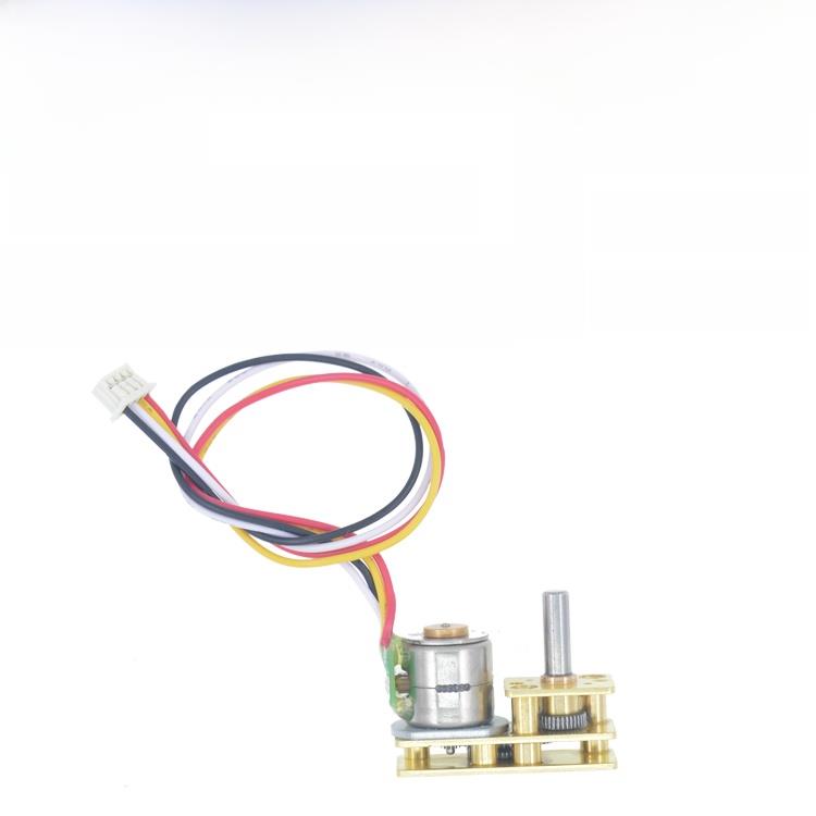 1024-10by无刷步进翻转减速电机2相4线全金属齿轮5V12V微型电机