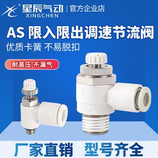 节流阀 3201F08 02S AS2201F06 星辰AS1201F04
