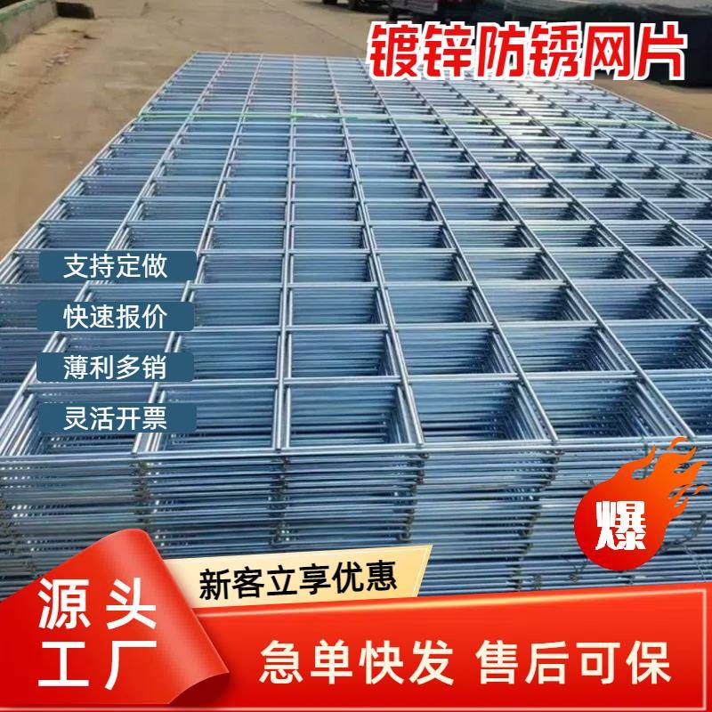 镀锌防锈铁丝网片鸡狗兔笼鸽舍专用养殖围栏网格网隔离防护钢丝网