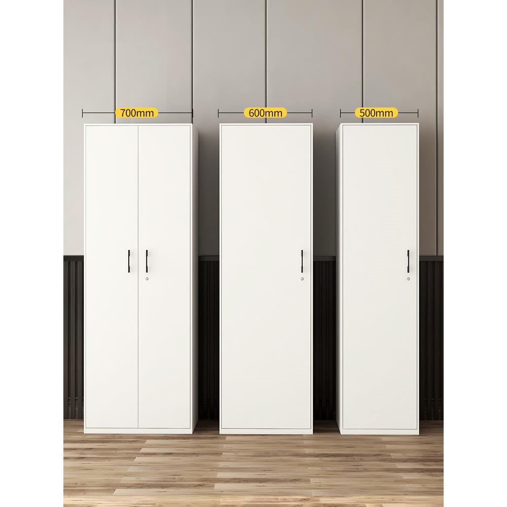 需定制小户型衣柜阳台柜钢制家用单门收纳柜储物柜置物柜窄衣柜带