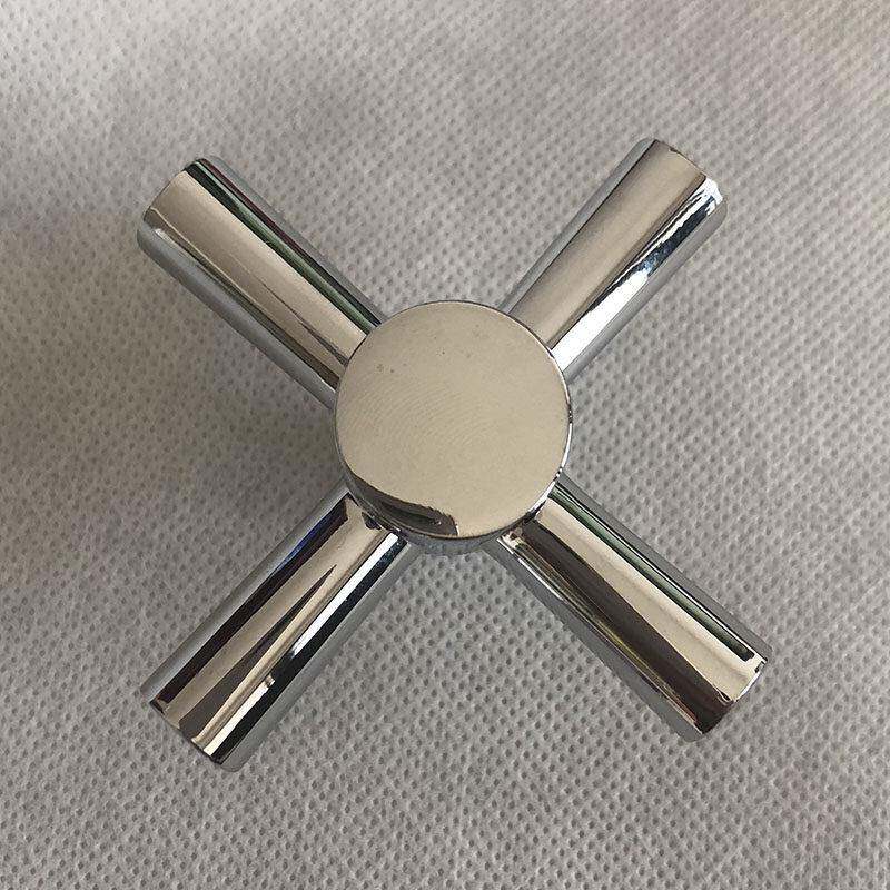 欧贝罗新品促销浴室柜面盆水龙头十字手轮配件手柄阀芯大小装饰盖