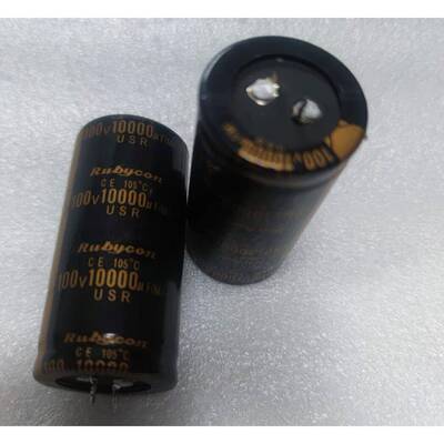 100V10000uF 发烧音响电容功放滤波音频电解电容耐压120伏 35*70