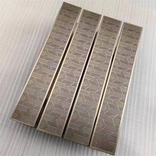 中式 玻璃双开门大把手彷古铜酒店包间木门拉手定制logo刻字门扶手