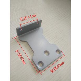 闭门器反装片 隐形门三角片 内装外开配件 连接片平行板闭门器