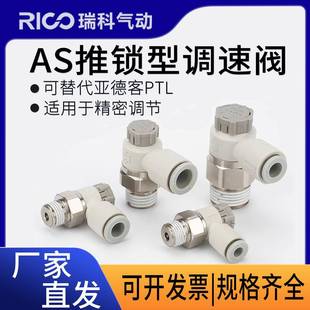 2201 12SA 3201F 气动推锁型调速阀AS1201