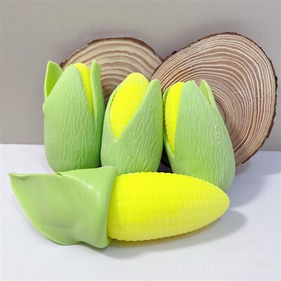 创意仿真玉米发泄剥皮出气发泄玩具捏捏球减压解压发泄儿童捏捏乐