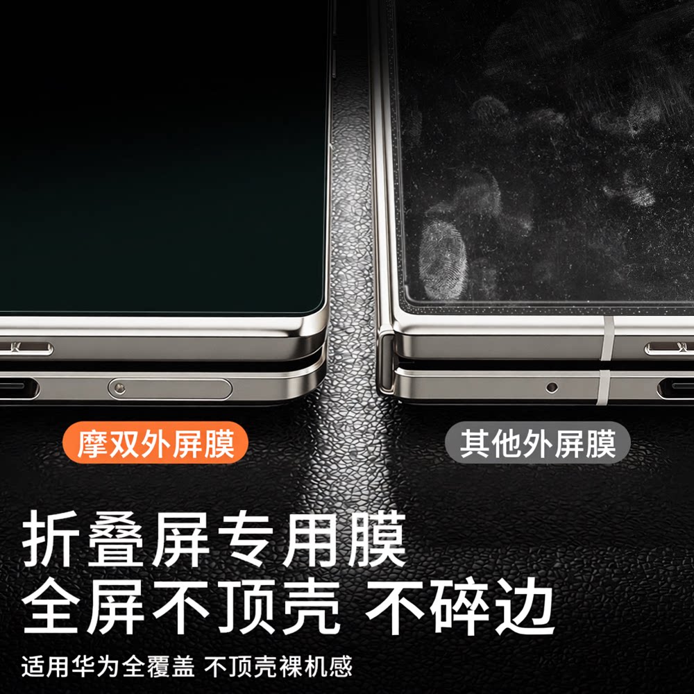 摩双适用华为matex6防窥膜抗指纹