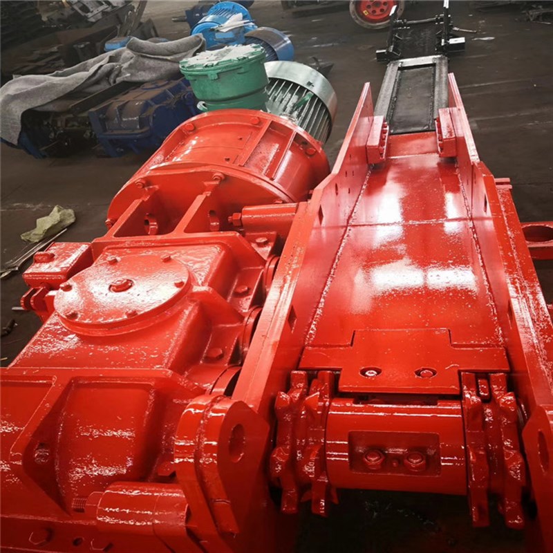 JS55皮带机减速机 SGB420/30刮板机参数 大40t刮板机机尾滚筒