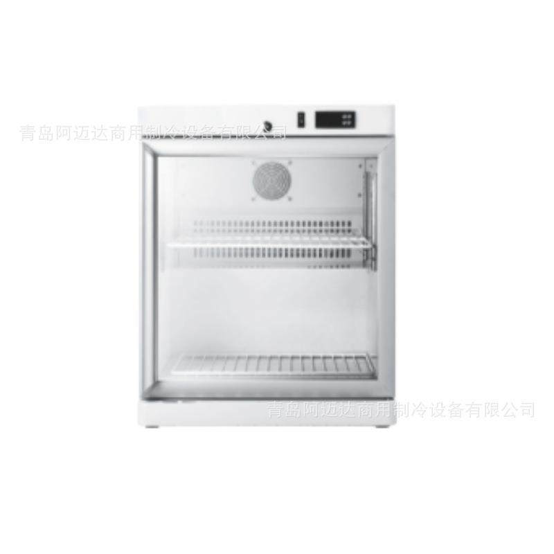 出口2~8度工业实验室立式冷藏冷冻及超低温冰箱玻璃门