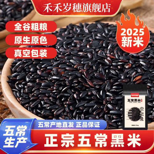东北五谷杂粮五常黑米