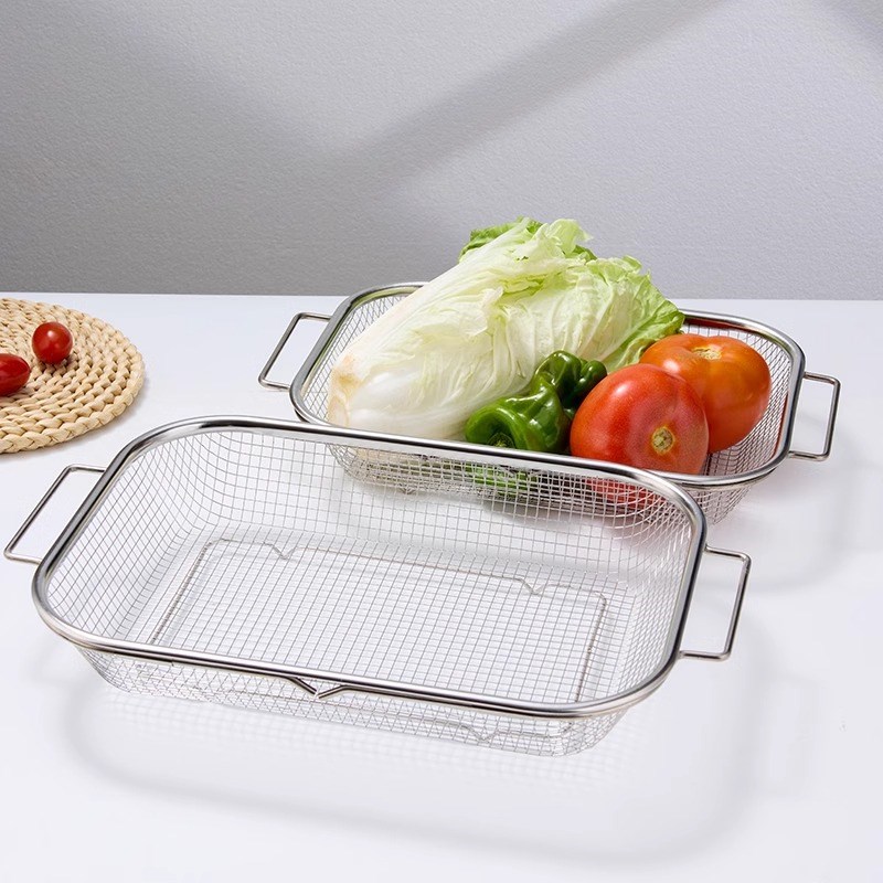 伸缩沥水篮不锈钢洗菜盆厨房家用水槽沥水架置物架水池洗碗沥水篮