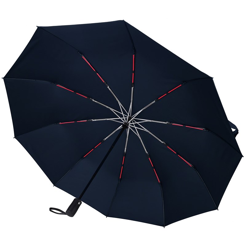 原单骨全自动雨伞折叠抗风晒黑胶伞男女晴雨两用