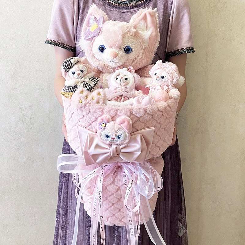 花束毛绒玩偶公仔情人生日毕业情人儿童节送女孩