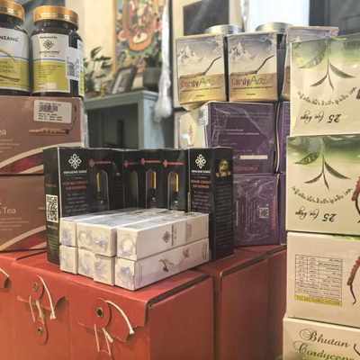 不丹特色展示 肉桂姜黄红花皂随时更新仅老友 不丹孩子的小店 新