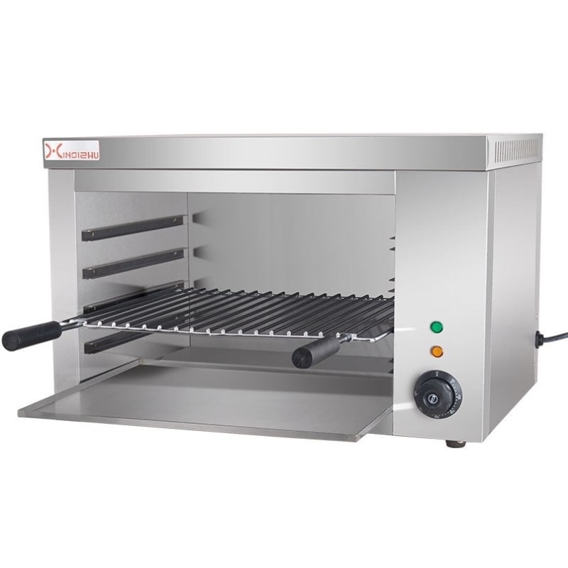 XINDIZHU壁挂式电热商用面火炉台式两用烤鱼烤肉烤鸡电烤炉商用烤
