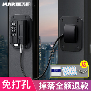 门栓插销门扣锁扣卡扣搭扣门闩固定门锁免打孔盗扣推拉门