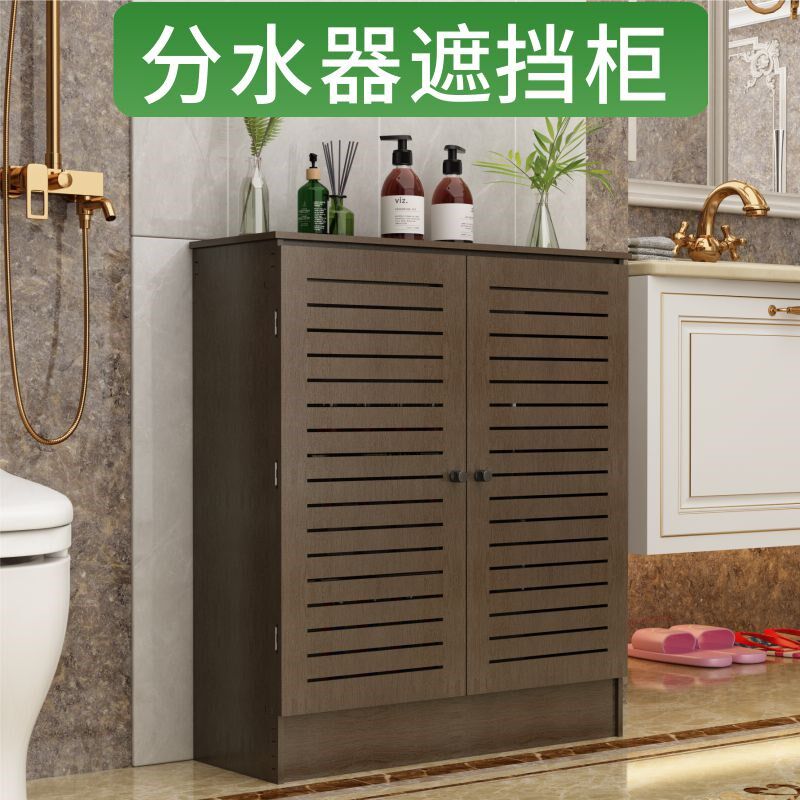 地暖分器遮挡柜暖气遮挡罩燃气表管道遮丑表电表箱卫生间图片