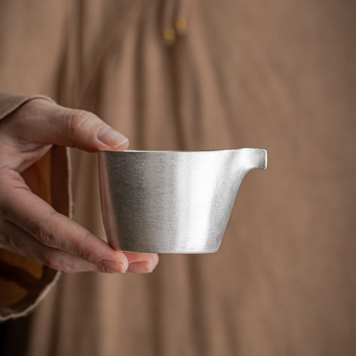 高档公道杯分茶器陶瓷茶具刷银公杯泡茶公平茶海单个茶具茶道配件