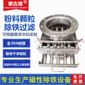 RCYF抽屉式 除铁器食品粉料物注塑机料斗磁力架磁性过滤除铁器