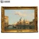 手绘欧式 饰画手工玄关挂画印象威尼斯油画水城建筑风景N227 客厅装