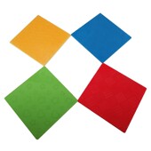 花纹印板4块8面 儿童美工手绘拓印模板幼儿园教具DIY手工制作材料