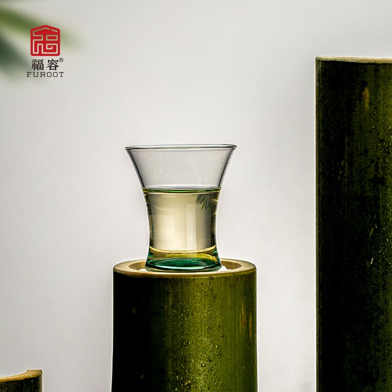 福容金香杯品茗杯闻香杯家用客杯高硼硅玻璃杯耐高温加厚功夫茶具
