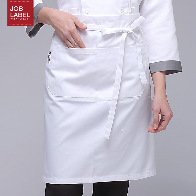 围裙系腰男女工作围裙泰勒厨房裱花师服务员前台前场工作服