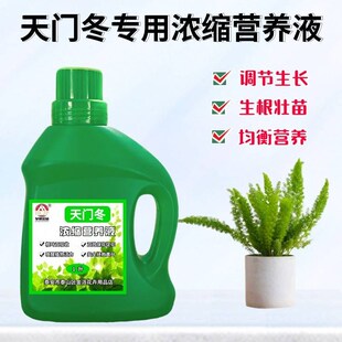 狐尾天门冬武竹浓缩营养液盆地栽植物黄叶氮磷钾花卉液体肥料