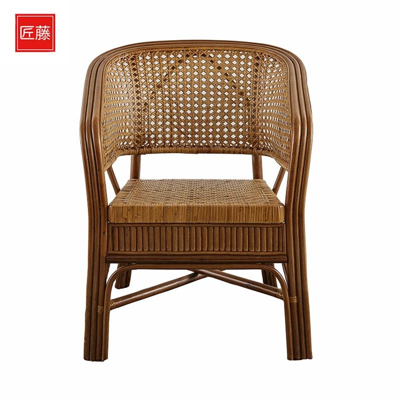 直销天然真藤老人椅休闲喝茶阳台手工编织三件套圈靠背藤椅腾,住宅家具,阳台椅,淘宝优惠券,粉丝福利购,淘宝优惠卷