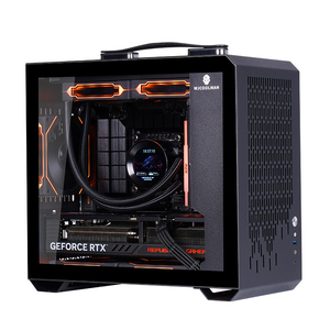 玩嘉T02手提小机箱MATX紧凑型台式机240水冷电脑ITX桌面mini便携