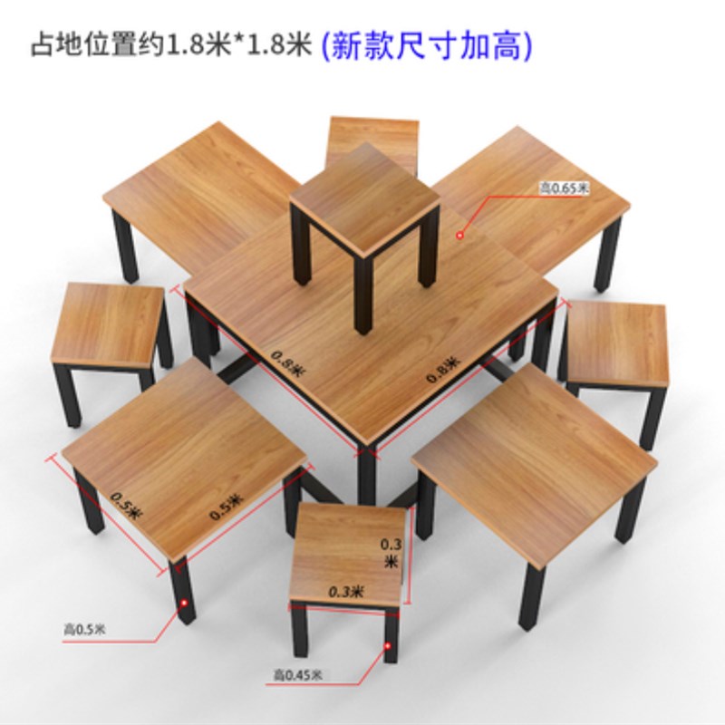 超市牛奶堆头展示架陈列架钢木架便利店组合桌子饮料促销台地推桌