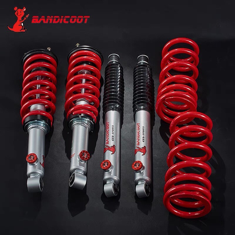 适用三菱劲畅帕杰罗V73V77V93V97改装袋鼠避震氮气减震器升高2寸