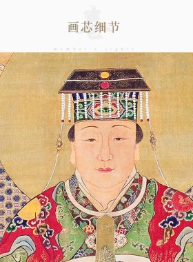 后土娘娘神像画 承天效法后土皇地祇画像 道场水陆画卷轴挂画定制