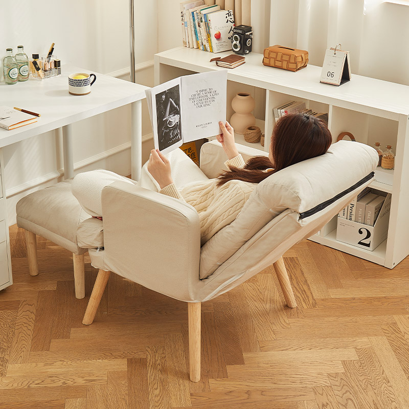 电脑椅书房办公椅久坐舒服椅子靠背座椅家用书桌椅卧室单人沙发椅