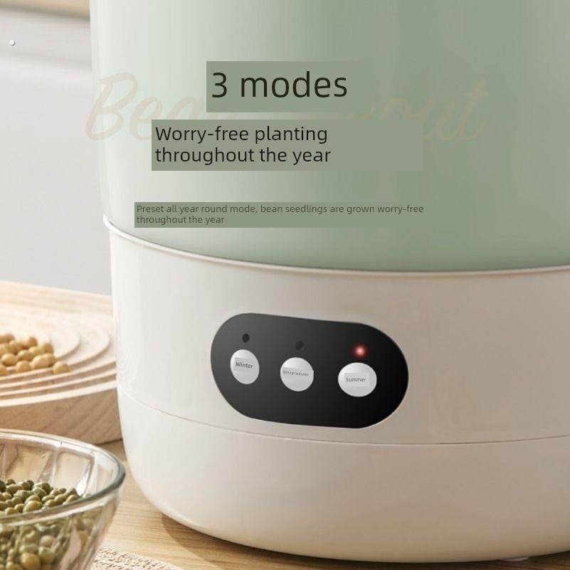 家用豆芽机小型绿豆芽种植神器自动催芽机特价发芽不透光桶豆芽盆,厨房电器,蔬菜机/豆芽机,淘宝优惠券,粉丝福利购,淘宝优惠卷