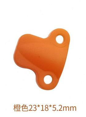 鼻形压线夹 电线固定夹 线卡塑料压线板 固线器PP黑色23W*18*5.2