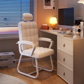 电脑椅子女生卧室家用舒服久书桌办公椅宿舍大学生写字学习靠背椅