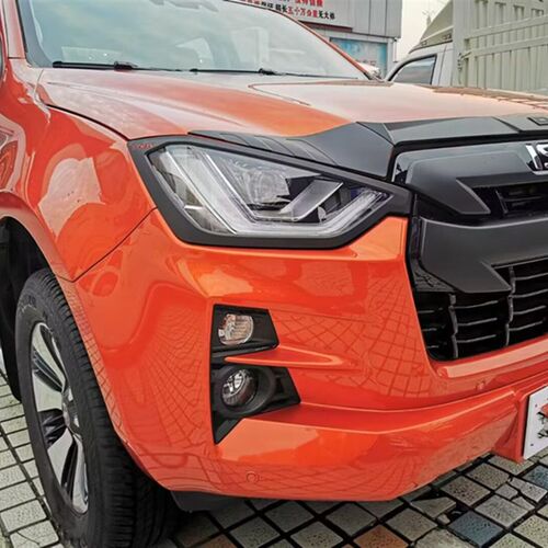 适用于2021年五十铃DMAX皮卡改装车身拉手门碗前后灯罩油箱盖套件