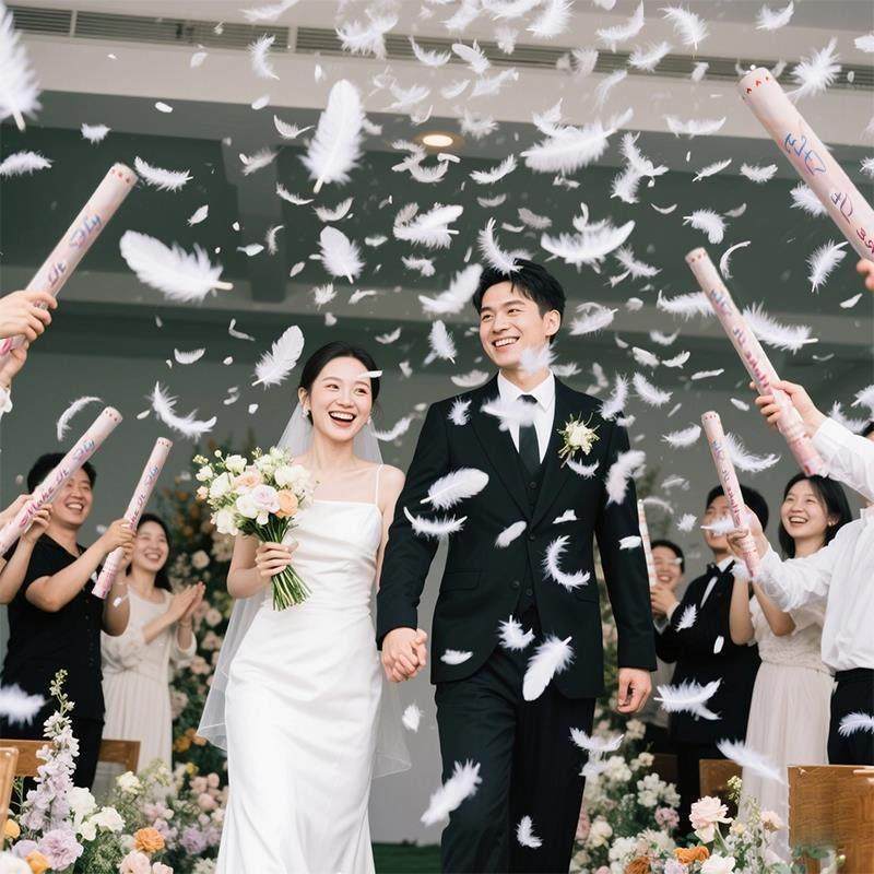 羽毛礼花筒结婚礼炮手持喷花筒花瓣求婚拍彩带照婚礼婚庆用品大,节庆用品/礼品,礼花/礼炮,淘宝优惠券,粉丝福利购,淘宝优惠卷